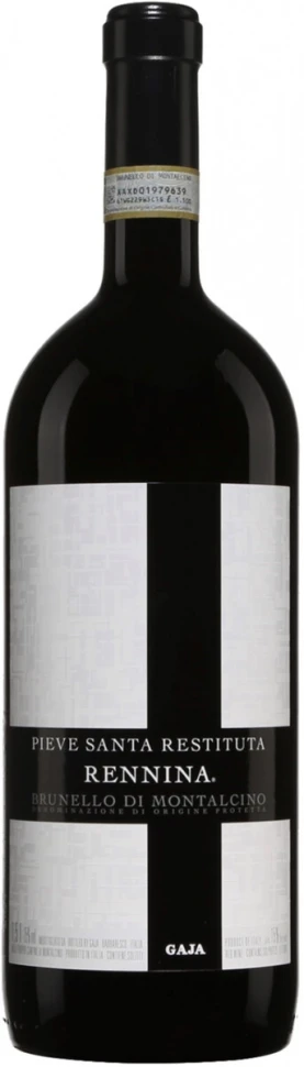 Вино Gaja, Pieve Santa Restituta, "Rennina", Brunello di Montalcino DOCG, 2016, 1.5 л