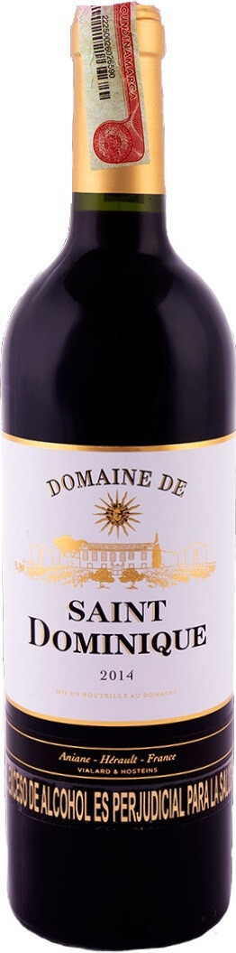 Вино Domaine de Saint Dominique Pays d Herault IGP 2014