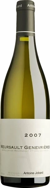 Вино Antoine Jobard Meursault Genevrieres 1er Cru AOC 2007