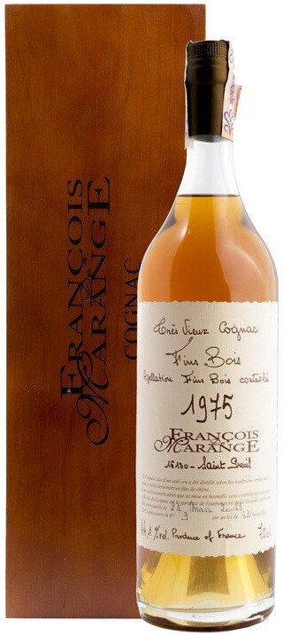 Коньяк Daniel Bouju Francois de Marange Fins Bois AOC 1975 wooden box 700 мл