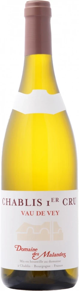 Вино Domaine des Malandes, Chablis Premier Cru Vau de Vey AOC, 2022