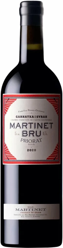 Вино Martinet Bru, Priorat DOQ, 2020
