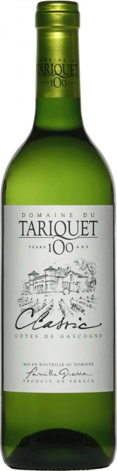 Вино Domaine du Tariquet, Classic, Cotes de Gascogne VDP, 2013