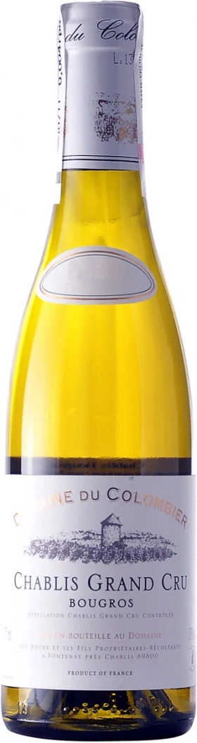 Вино Domaine Du Colombier, Chablis Grand Cru Bougros AOC, 375 мл