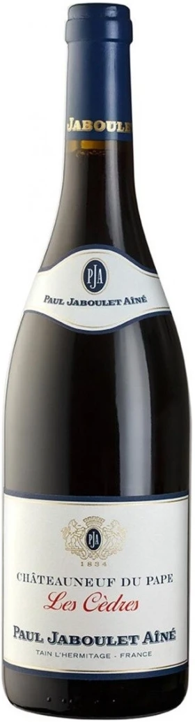 Вино Paul Jaboulet Aine, Les Cedres Rouge, Chateauneuf du Pape AOC, 2008