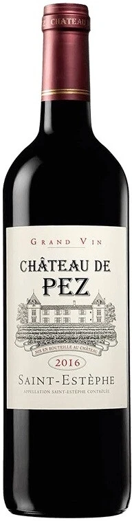Вино Chateau de Pez, Saint-Estephe, 2016
