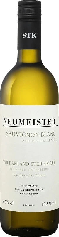 Вино Neumeister, Sauvignon Blanc Steirische Klassik, 2018