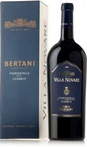 Вино Bertani, Valpolicella Classico DOC Villa Novare, 2011, gift box, 1.5 л