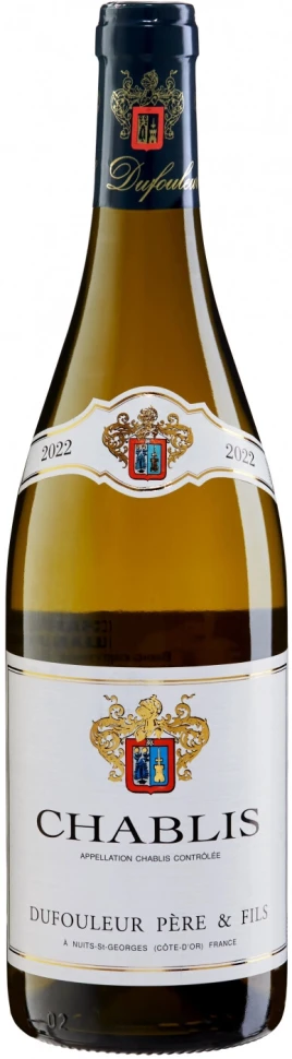 Вино Dufouleur Pere & Fils, Chablis AOC, 2022