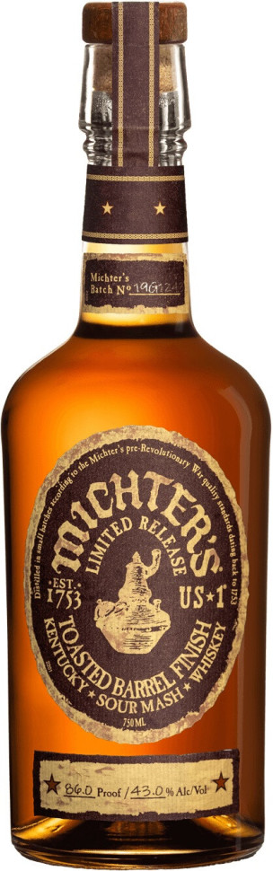 Виски Michter s US*1 Toasted Barrel Sour Mash 700 мл