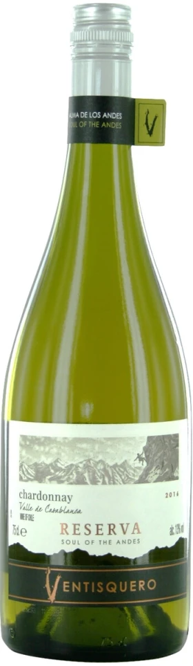 Вино Ventisquero, Reserva Chardonnay, Valle de Casablanca DO, 2016