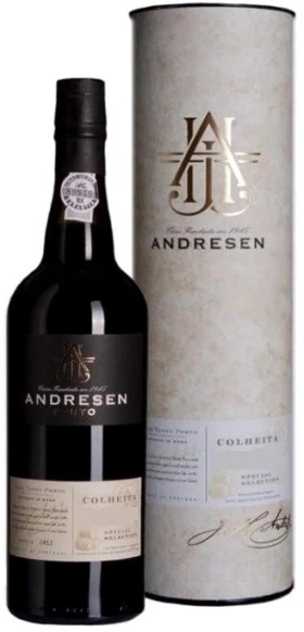 Портвейн Andresen, Colheita Port, 2003, in tube