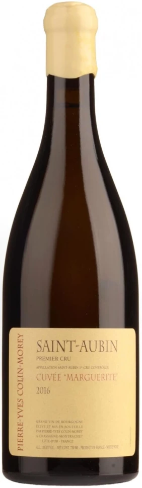 Вино Pierre Yves Colin Morey, Saint Aubin 1 er Cru Cuvee Marguerite AOC, 2016