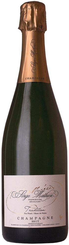 Шампанское Champagne Serge Mathieu Brut Tradition 375 мл