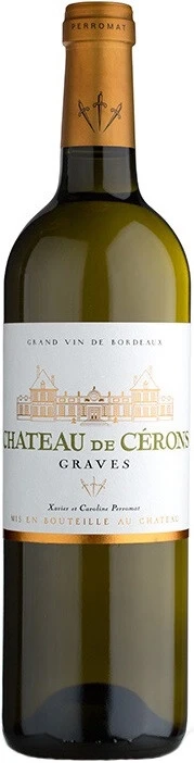 Вино Chateau de Cerons Blanc Sec, Cerons AOC