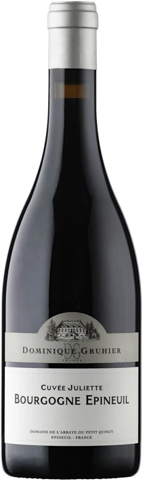 Вино Dominique Gruhier, Bourgogne Epineuil Cuvee Juliette AOP, 2018