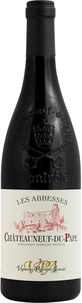 Вино Les Abbesses, Chateauneuf-du-Pape AOP, 2017