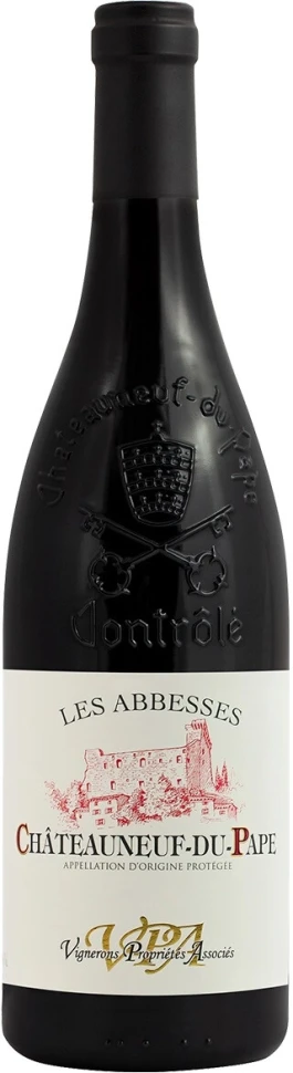 Вино Les Abbesses, Chateauneuf-du-Pape AOP, 2017
