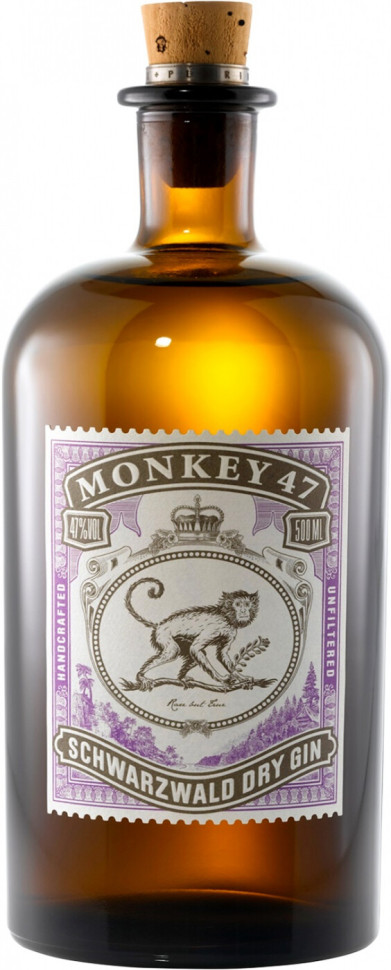Джин Monkey 47 Schwarzwald Dry Gin 0.5 л