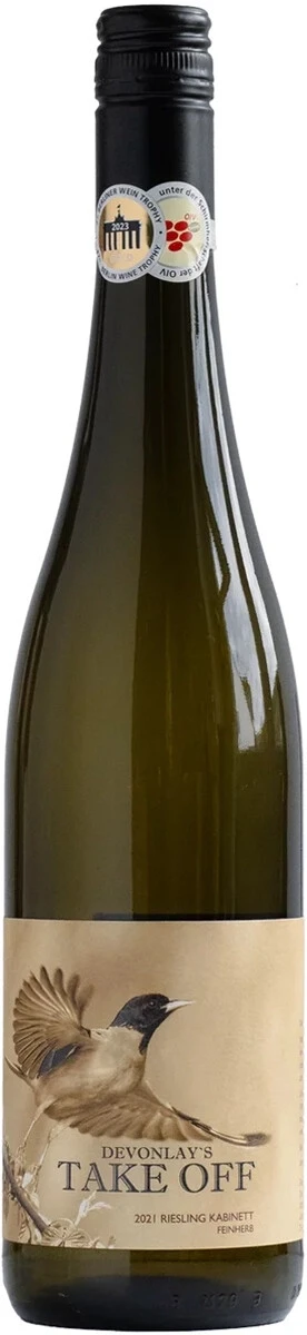 Вино Geschwister Kowerich, Take Off Riesling Kabinett Feinherb, 2021