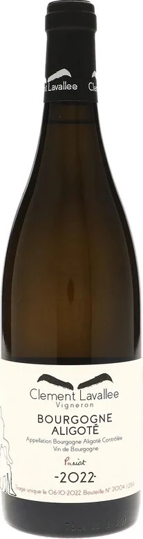 Вино Clement Lavallee, Bourgogne Aligote AOC, 2022