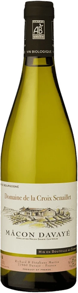 Вино Domaine de la Croix Senaillet Macon-Davaye AOC, 2021