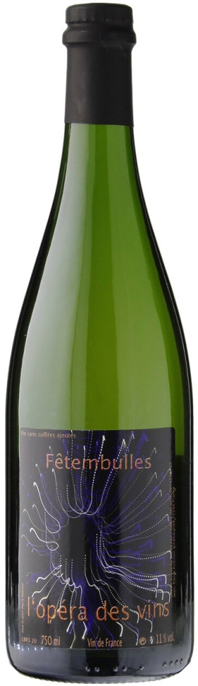 Игристое вино Jean Pierre Robinot L Opera des Vins Fetembulles 2020