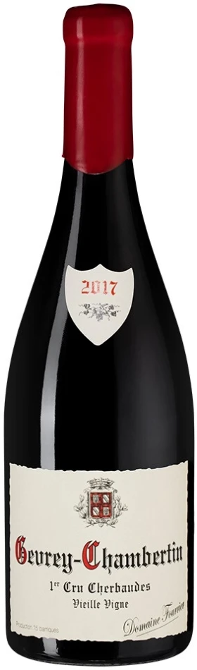 Вино Domaine Fourrier, Gevrey-Chambertin 1er Cru "Cherbaudes" Vieille Vigne AOC, 2017