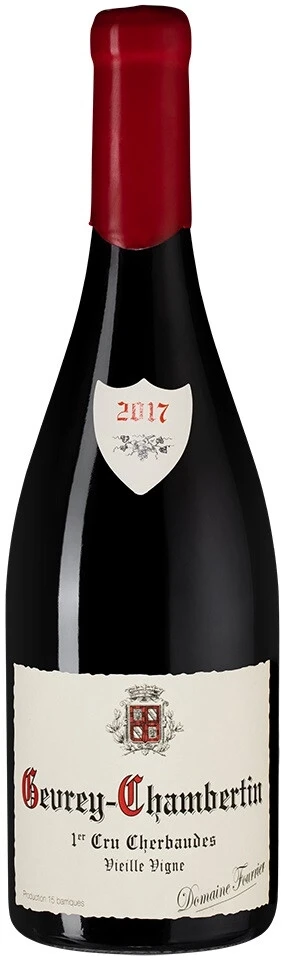 Вино Domaine Fourrier, Gevrey-Chambertin 1er Cru "Cherbaudes" Vieille Vigne AOC, 2017