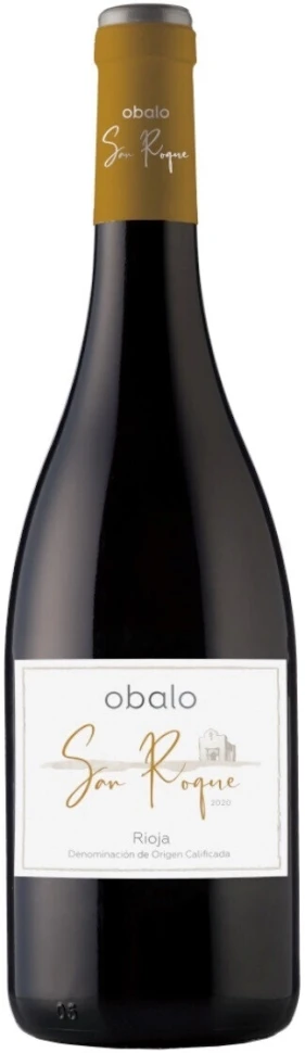 Вино Bodegas Obalo, "San Roque" Roble, Rioja DOC, 2020