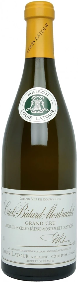 Вино Louis Latour, Criots Batard Montrachet Grand Cru AOC, 2006