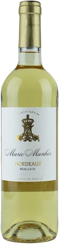 Вино Classique de Marie Manhes Bordeaux AOC Blanc Moelleux