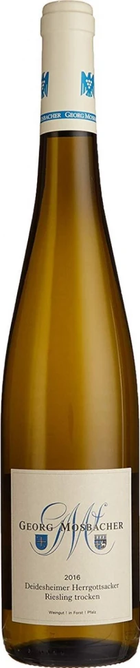 Вино Georg Mosbacher, Deidesheimer Herrgottsacker Riesling Trocken, 2016