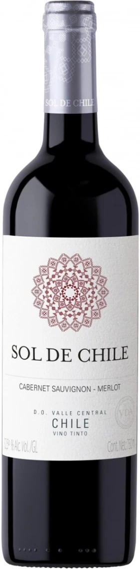 Вино Sol de Chile Cabernet Sauvignon-Merlot, Valle Central DO, 2024