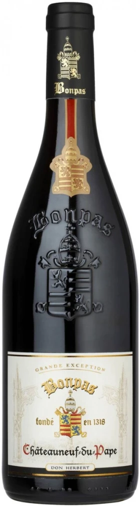 Вино Bonpas, Don Herbert Chateauneuf-du-Pape AOC, 2015