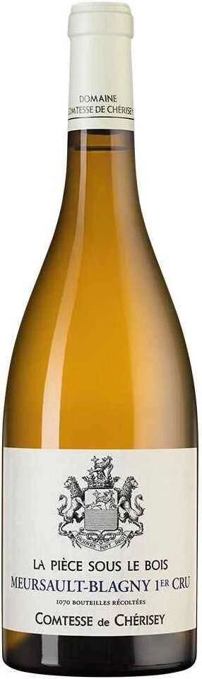 Вино Domaine Comtesse de Cherisey, Meursault-Blagny 1er Cru La Piece Sous le Bois AOC, 2019