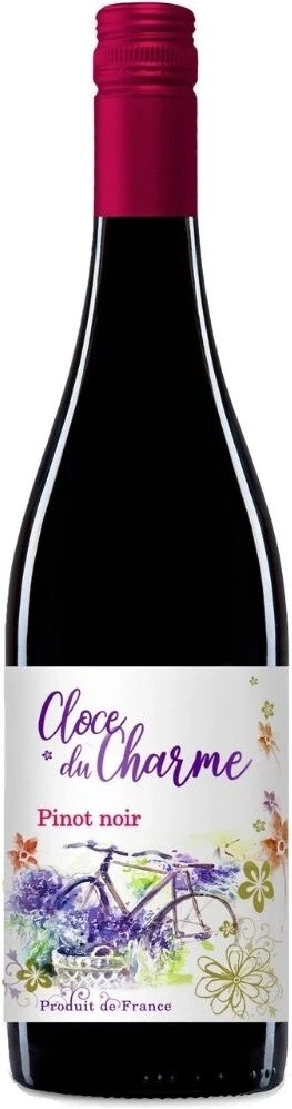 Вино Les Celliers Jean d'Alibert, Cloce du Charme Pinot Noir, Pays d'Oc IGP, 2022