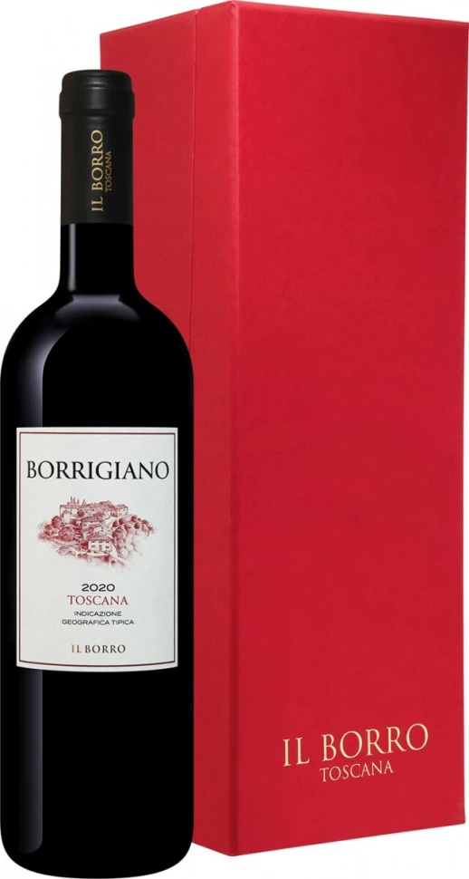 Вино Il Borro, Borrigiano, Toscana IGT, 2020, gift box