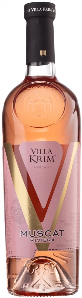 Вино "Villa Krim" Muscat Riviera