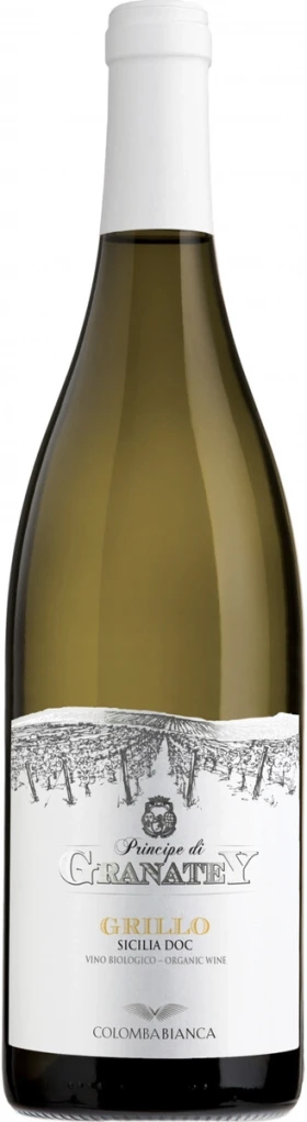 Вино Colomba Bianca, Principe di Granatey Grillo, Sicilia DOC, 2021