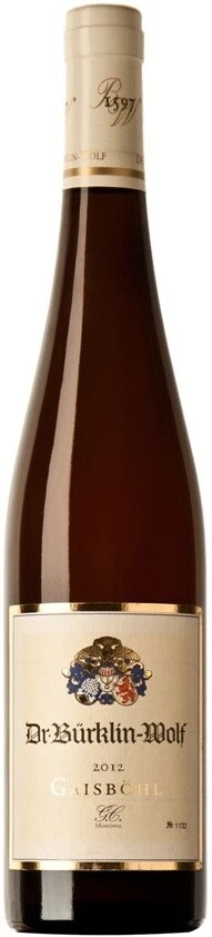Вино Dr. Buerklin-Wolf, Ruppertsberger Gaisbohl G.C., 2012