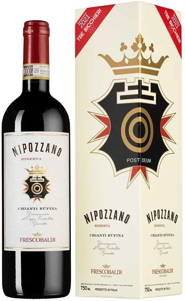 Вино Nipozzano Chianti Rufina Riserva DOCG, 2022, gift box