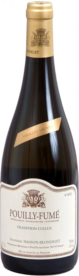 Вино Domaine Masson-Blondelet, Pouilly Fume Tradition Cullus, 2006