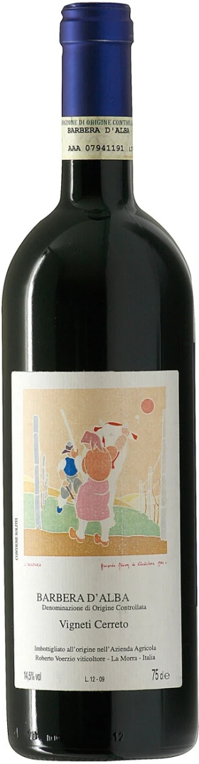 Вино Roberto Voerzio, Barbera d'Alba Vigneti Cerreto, 2011