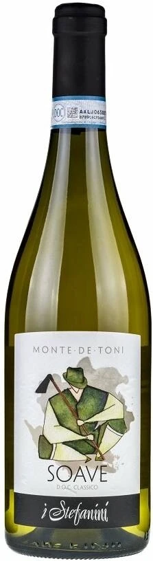 Вино I Stefanini, Monte de Toni, Soave Classico DOC, 2019