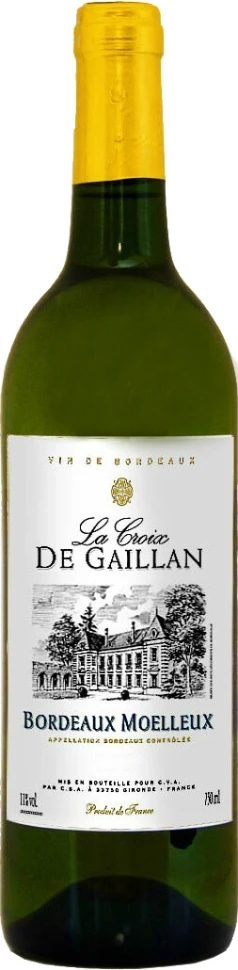 Вино La Croix de Gaillan Blanc Moelleux, Bordeaux АОC