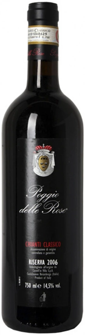 Вино Castell'in Villa, Poggio delle Rose, Chianti Classico DOCG Riserva, 2006