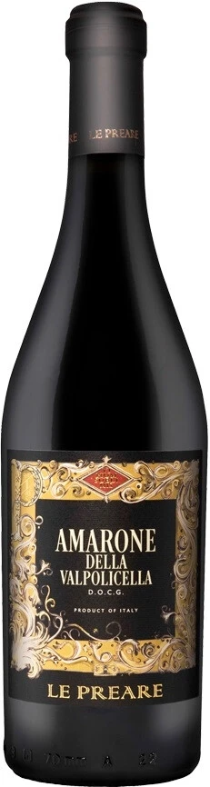 Вино Cantina di Negrar, Le Preare Amarone della Valpolicella DOCG, 2018