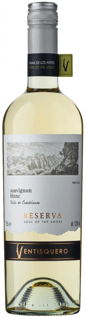 Вино Ventisquero, "Reserva" Sauvignon Blanc, Valle de Casablanca DO, 2020