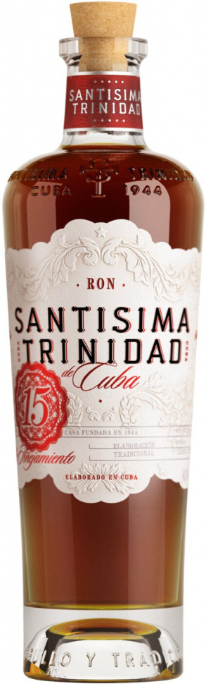 Ром Santisima Trinidad de Cuba 15 Years Old 0.7 л